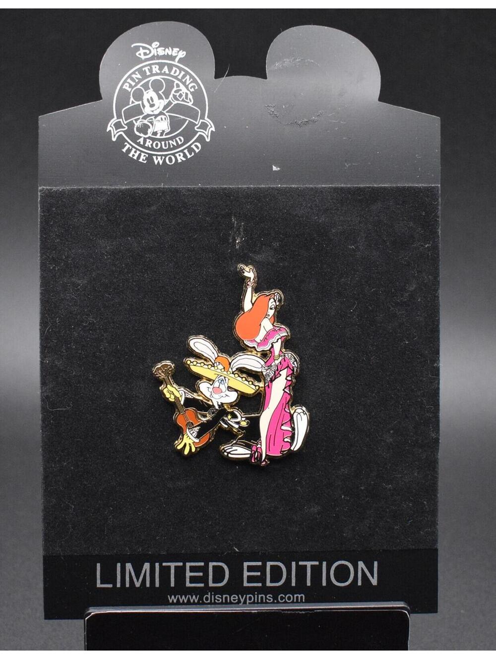 Disney DS Jessica and Roger Rabbit Mariachi Cinco de Mayo LE 250 Pin (C4)